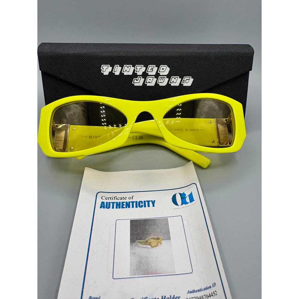 Givenchy - Style GV400791 Yellow - Luxury Sunglasses w/ COA - Picture 8 of 8